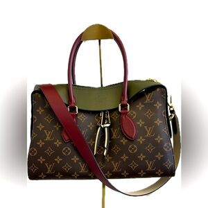 Brand new Louis Vuitton Monogram Canvas Tuileries Satchel